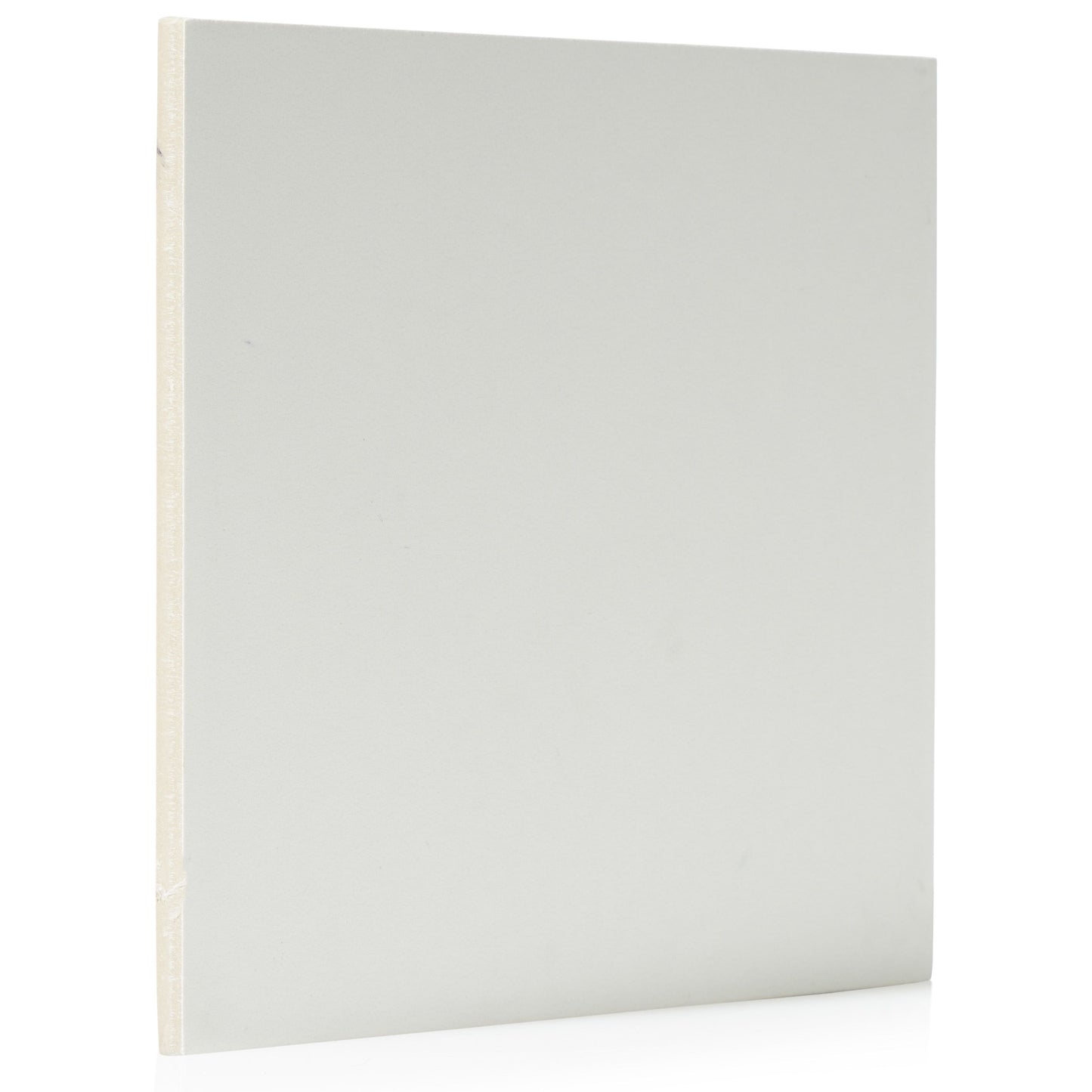 8x8 Black and White porcelain tile - White - Industry Tile
