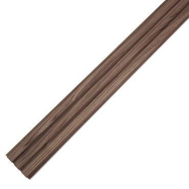 Luxe Acoustic Ceviz Walnut 3D Slat Panel Wall Profile - MDF - Industry Tile