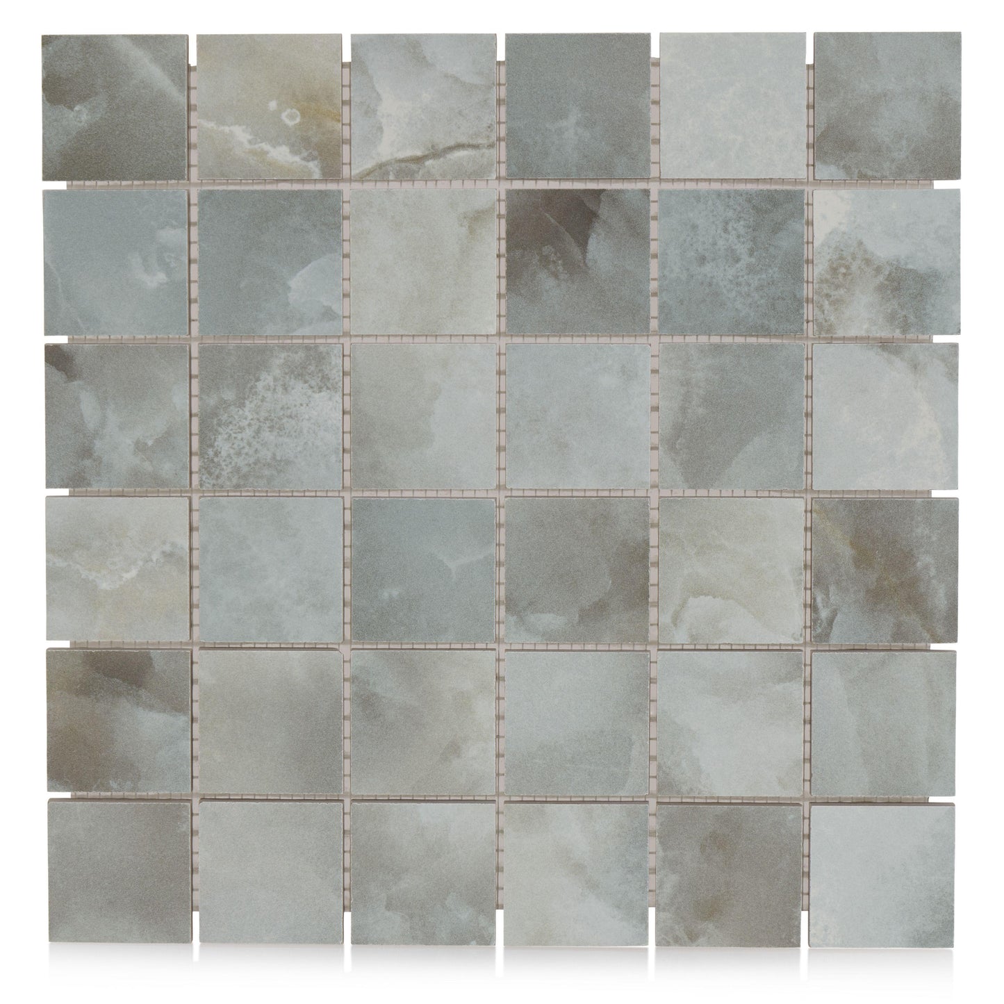 24x24 Oxyx Noir Green porcelain tile - Industry Tile