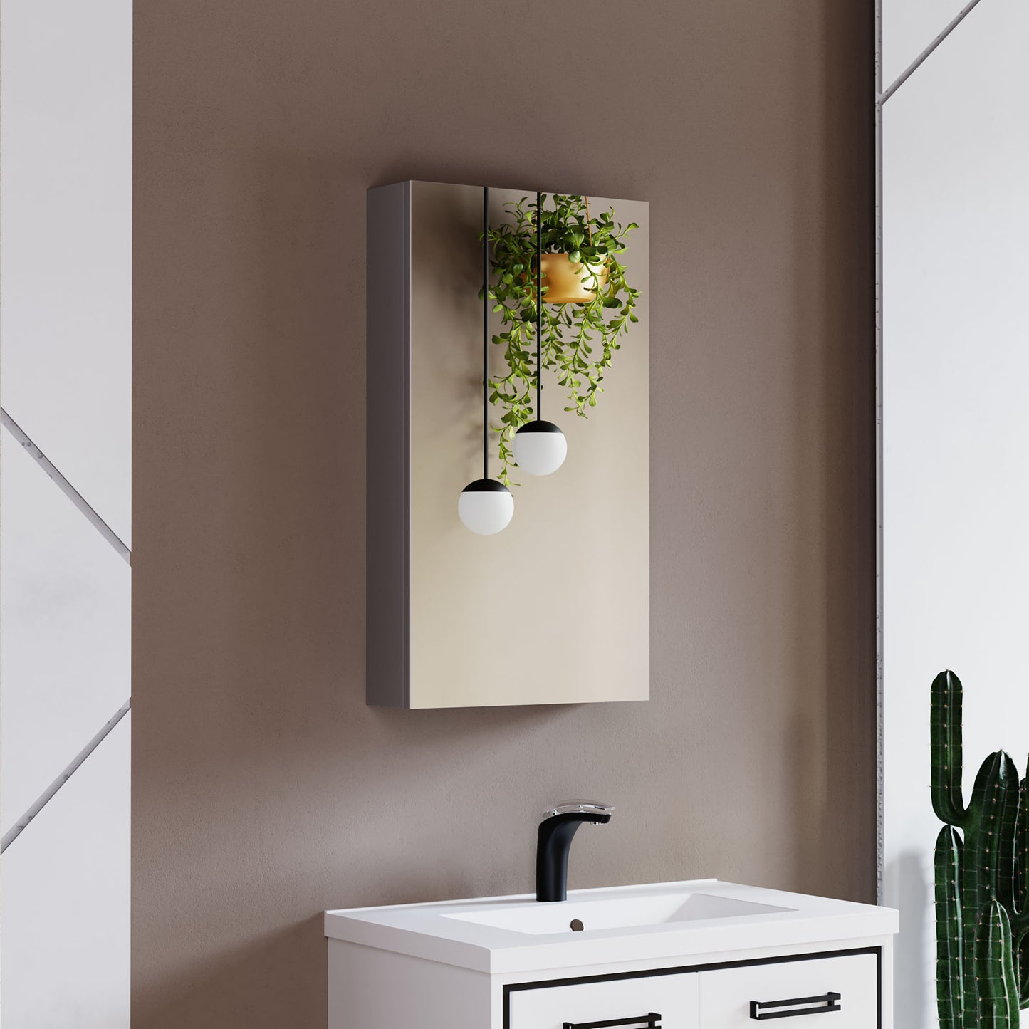 Mirror Bathroom Cabinet - 3 sizes available