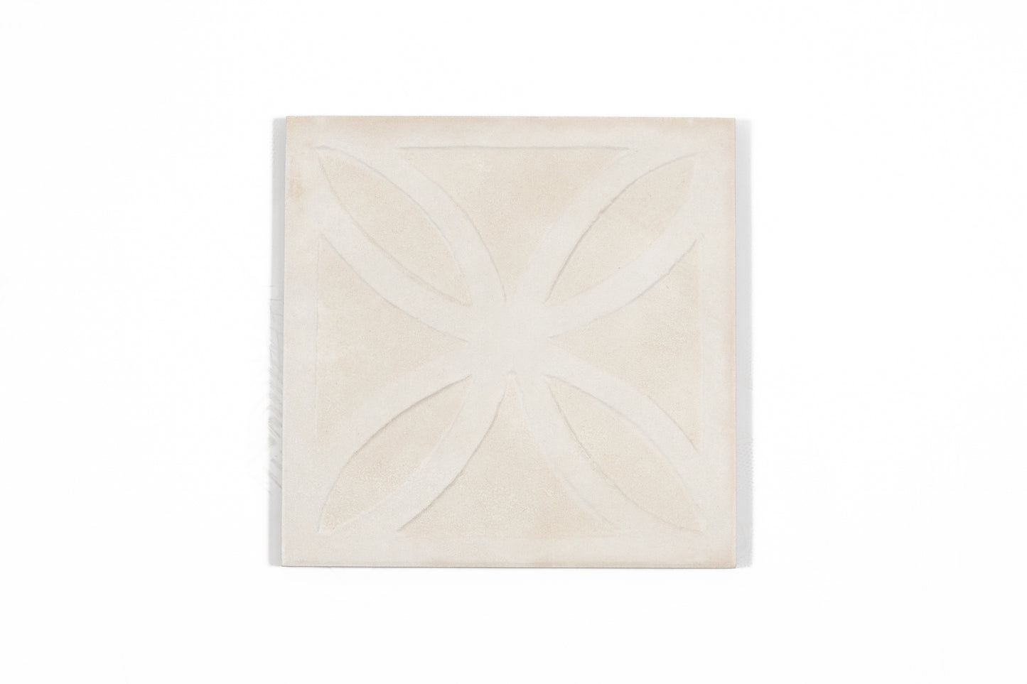 8x8 Amora 3D Structured Avorio porcelain tile