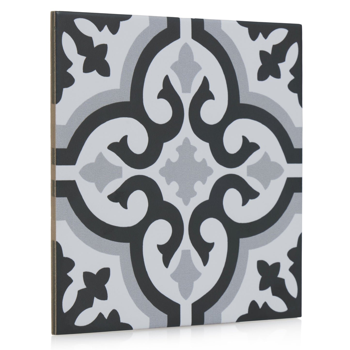 9x9 Tradition Cosenza porcelain tile - Industry Tile
