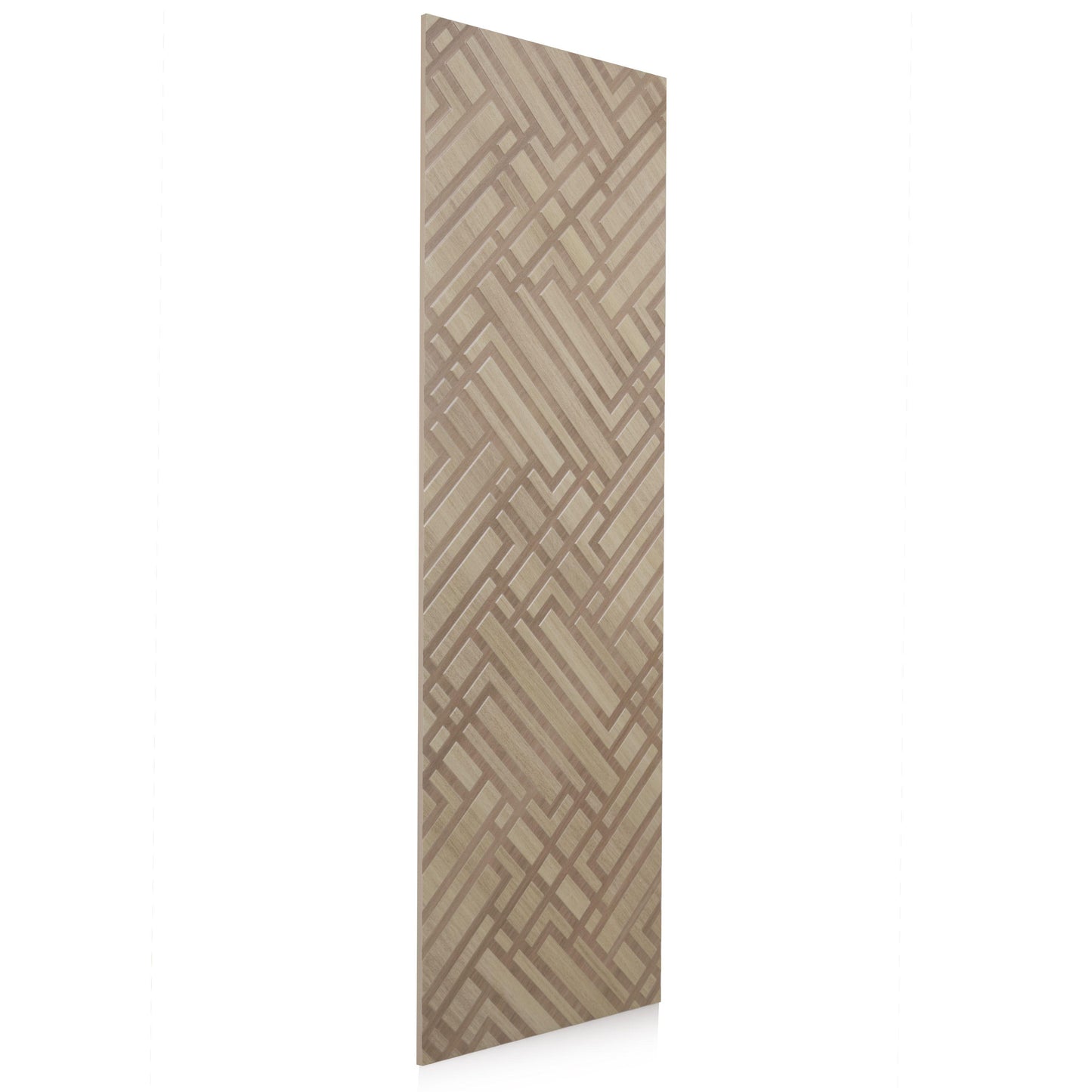 16x48 Wonderful Cross Designer Wood Look Crema wall tile - Industry Tile