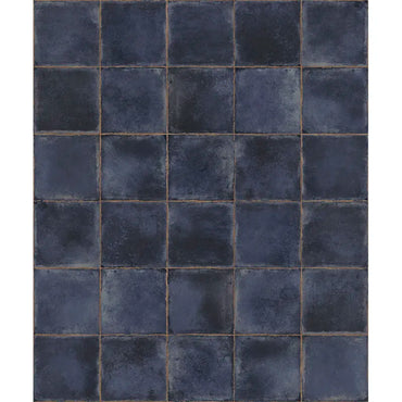 Heritage Midnight 8" x 8" Weathered Navy Blue Matte Porcelain Tile
