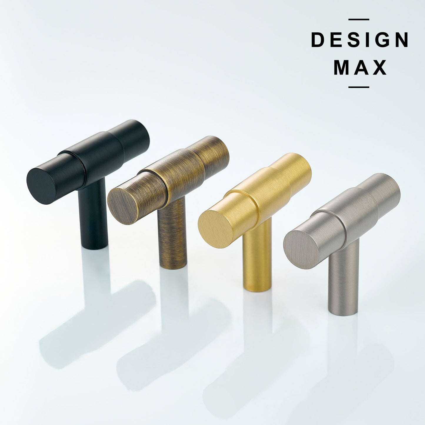 Celio Solid Brass Cabinet T Knob