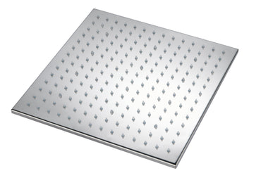 12-Inch or 16-Inch Chrome Thermostatic Shower System with Optional LED Light - Features 3-Way Functionality & Includes 6 Body Jets for Simultaneous and Separate Operation