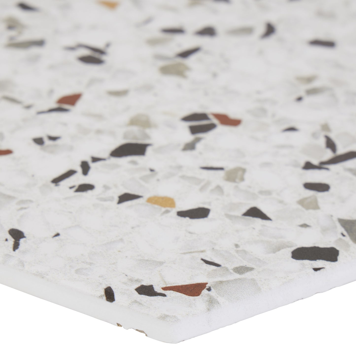 8x10 Hexagon Spark Mix porcelain tile - Industry Tile