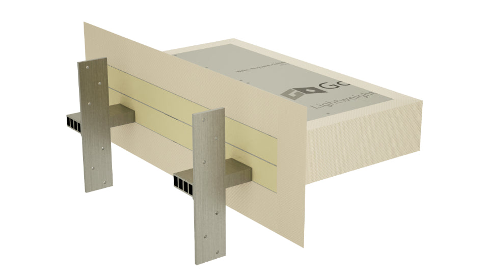 The Original™ Floating Shower Bench Kit™ with GoBoard® & Original Shower Bench Bracket®