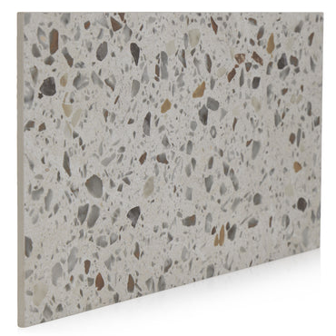 12x24 Fragment Cream matte porcelain tile - Industry Tile