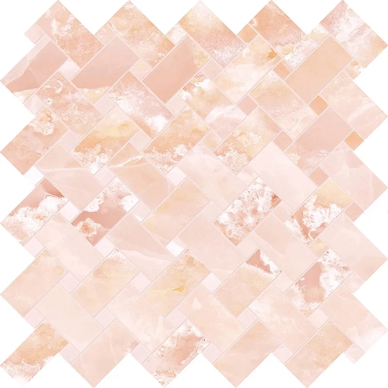 Onice Reale Pink Porcelain Tile 24x48" | 36x36"