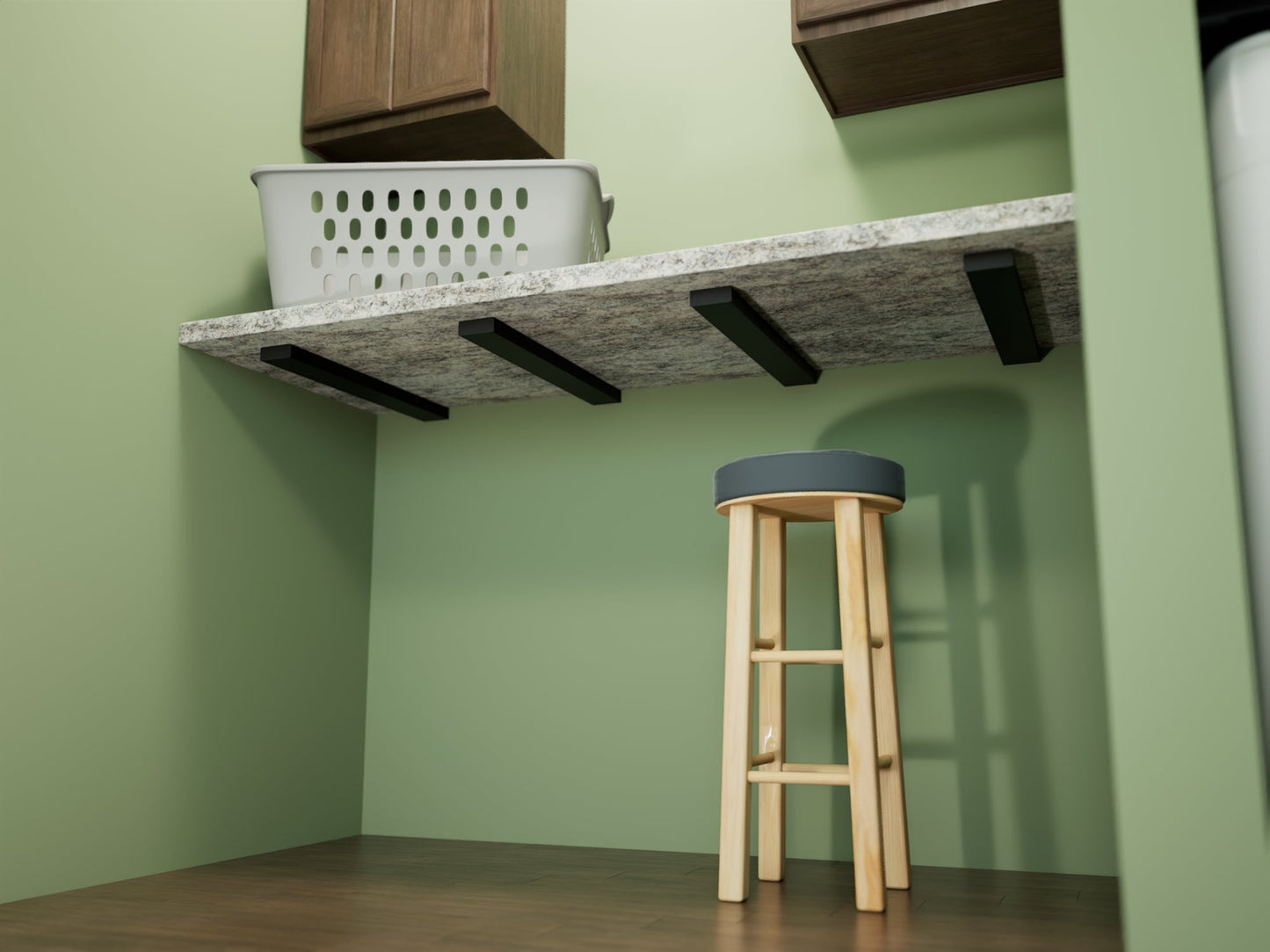Industrial 1 inch Free Hanging Shelf Bracket®