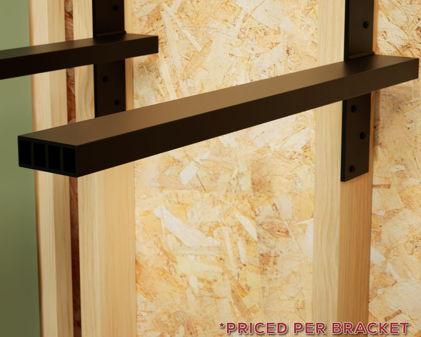 Industrial 1 inch Free Hanging Shelf Bracket®