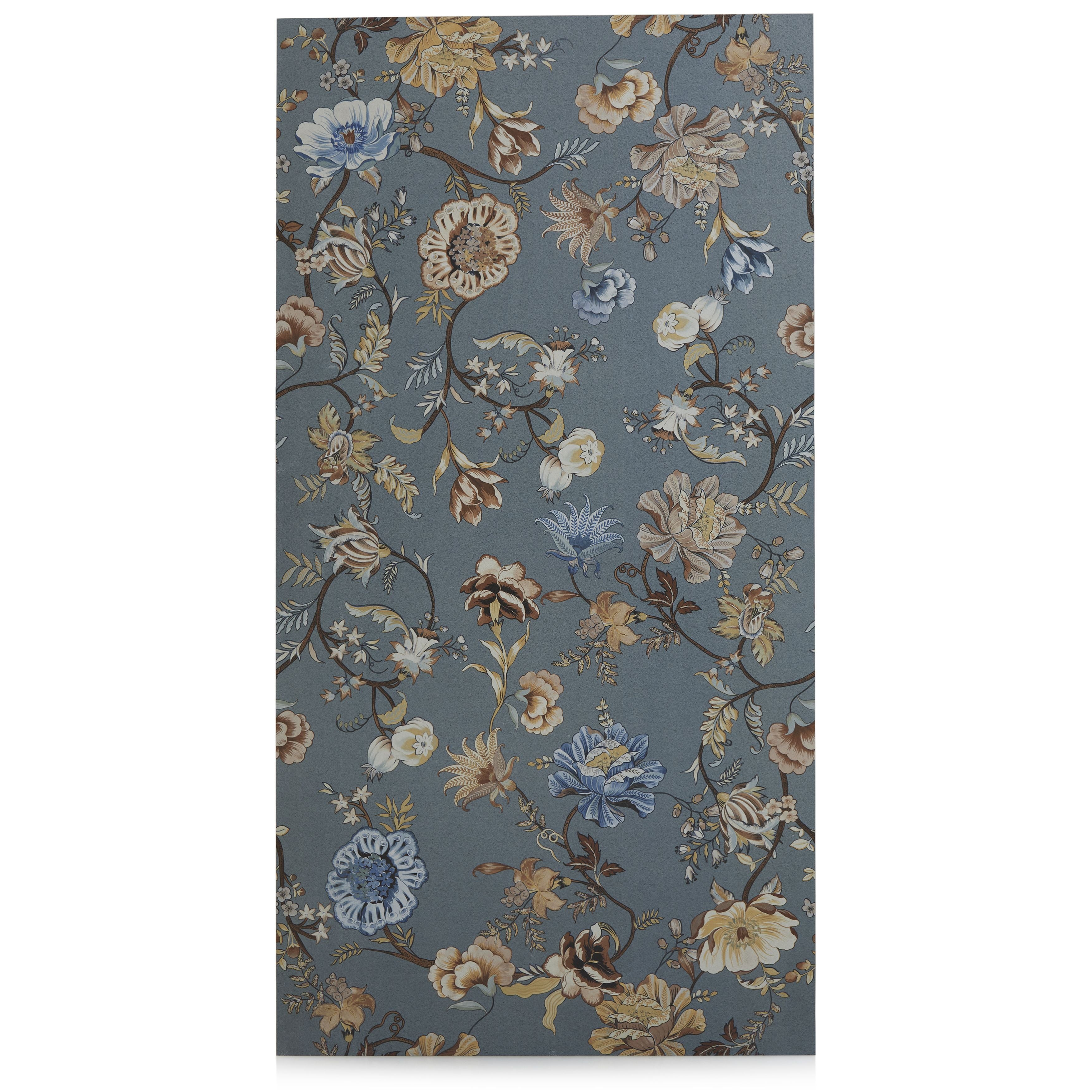 24x48 Botanical Blue porcelain tile ( 2 pcs / case)