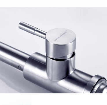 Brushed Nickel Pull Out Spray Pull out Kitchen Sink Tap Single Lever Mixer Faucet