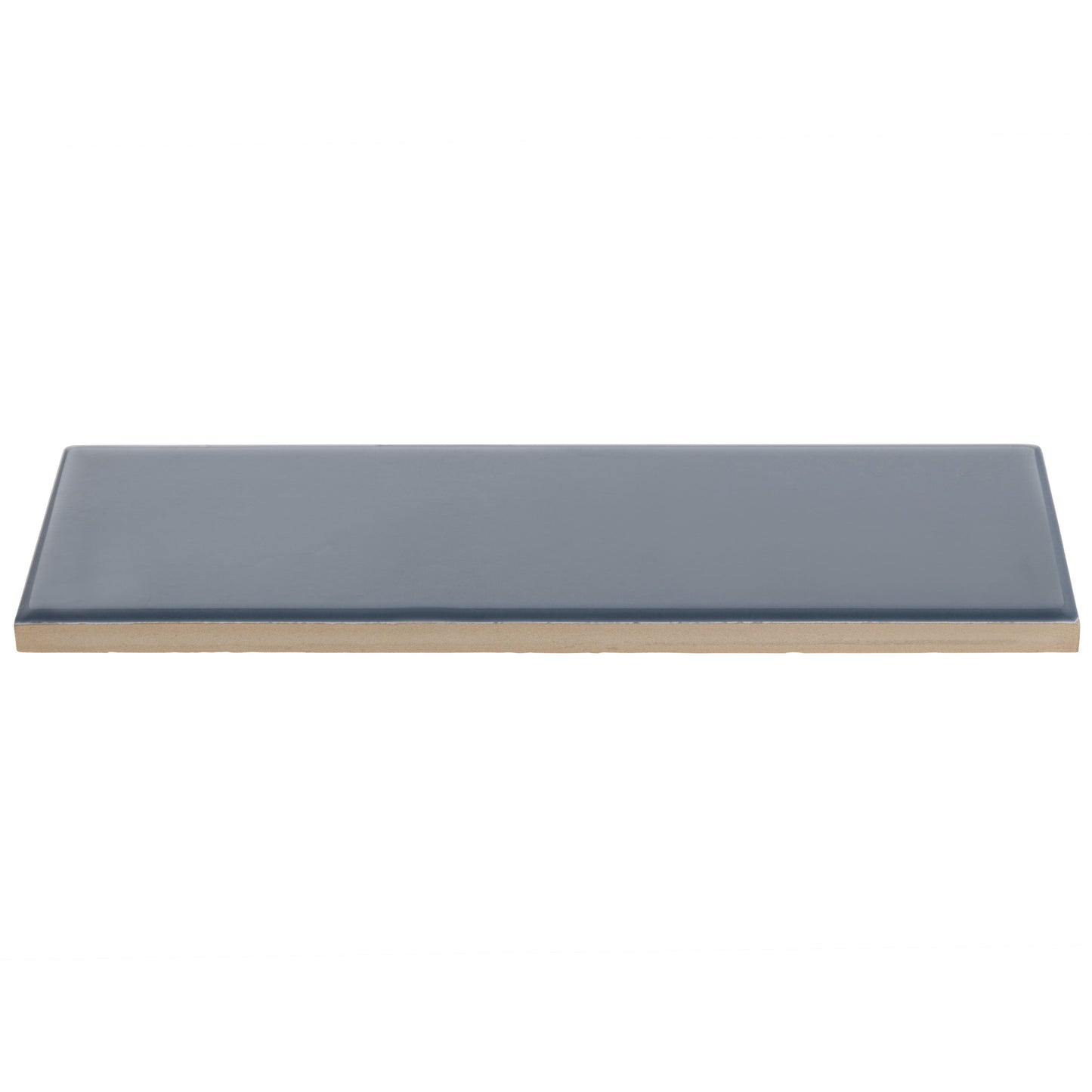 3x9 Timeless Baltic Blue ceramic gloss wall tile - Industry Tile