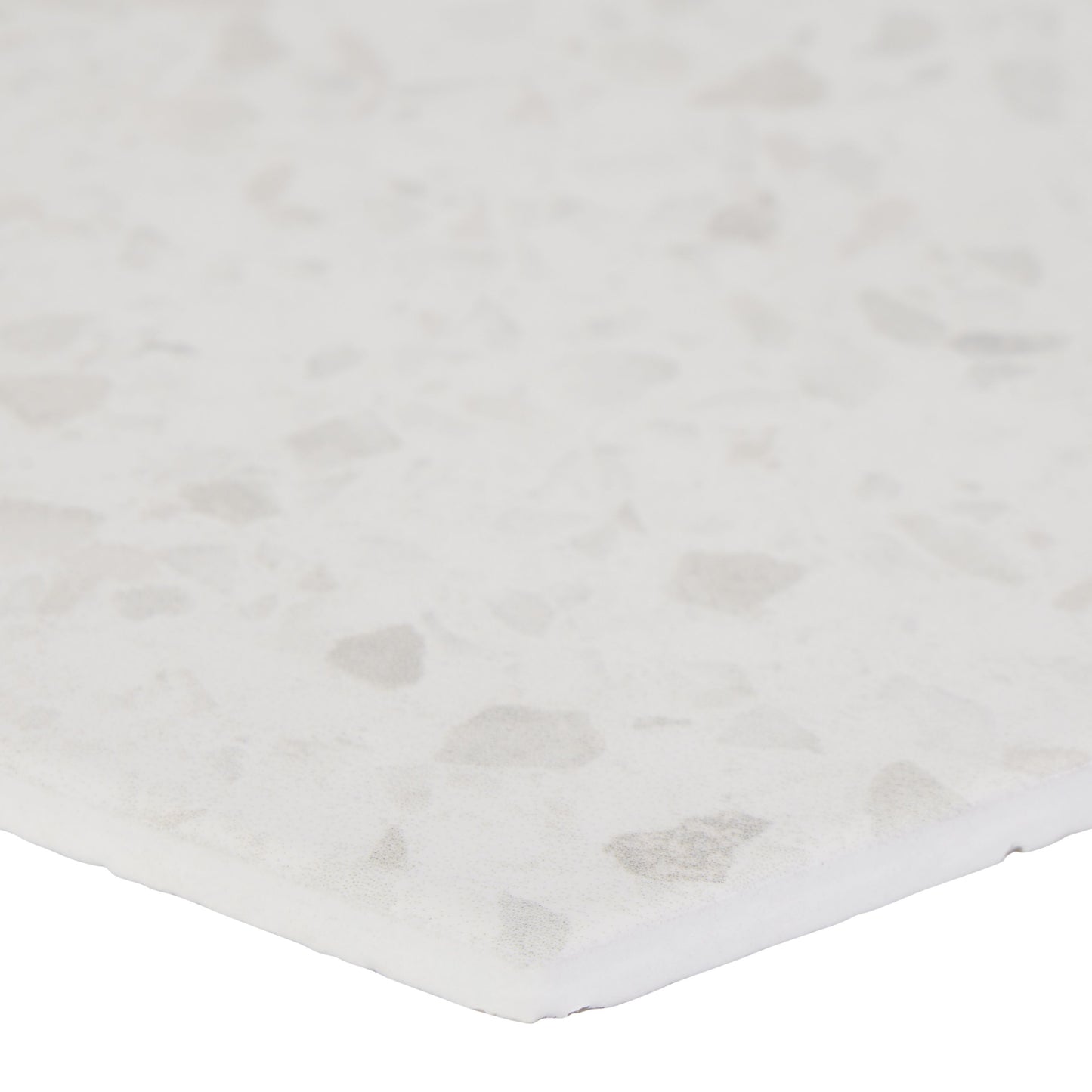 8x10 Hexagon Spark White porcelain tile - Industry Tile