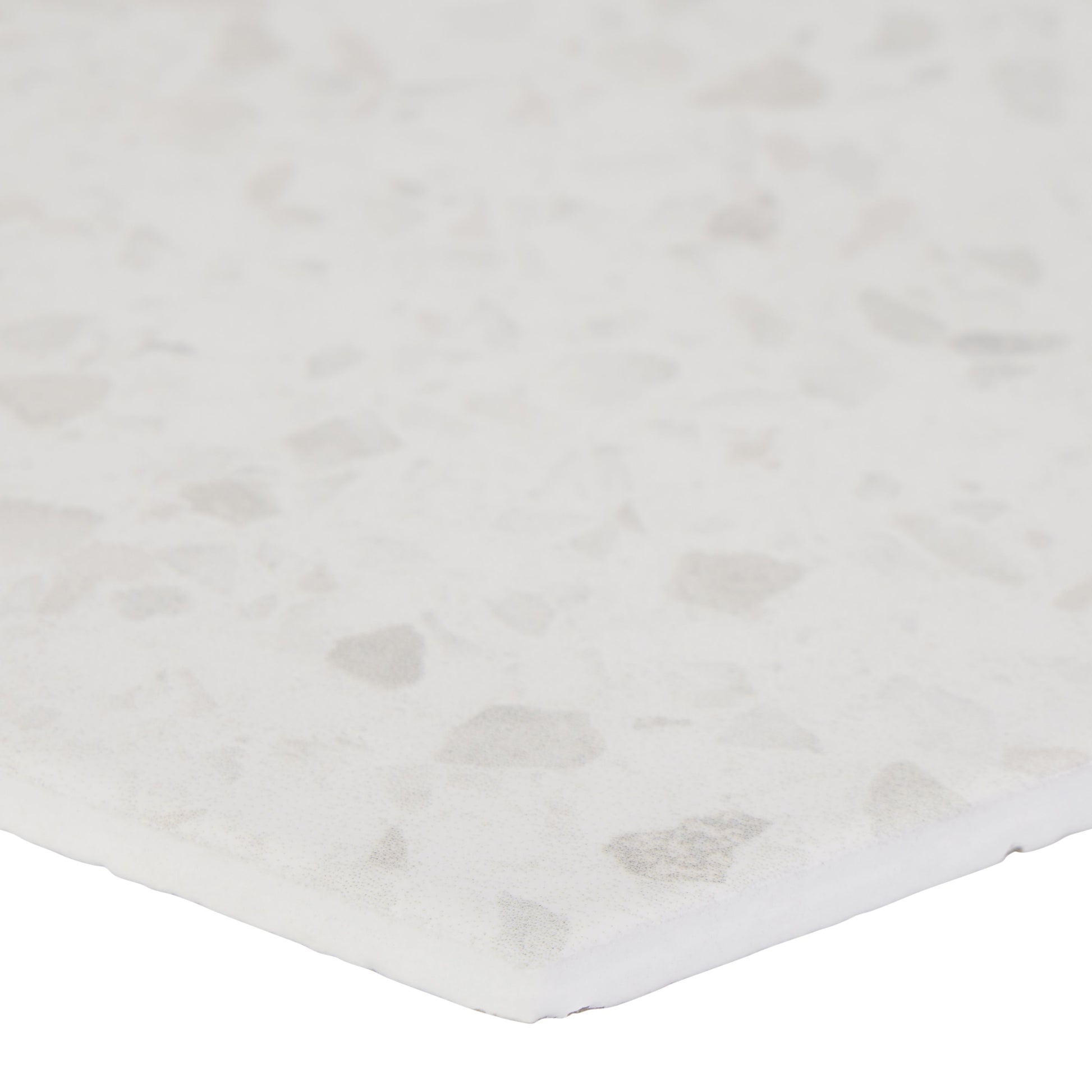 8x10 Hexagon Spark White porcelain tile - Industry Tile