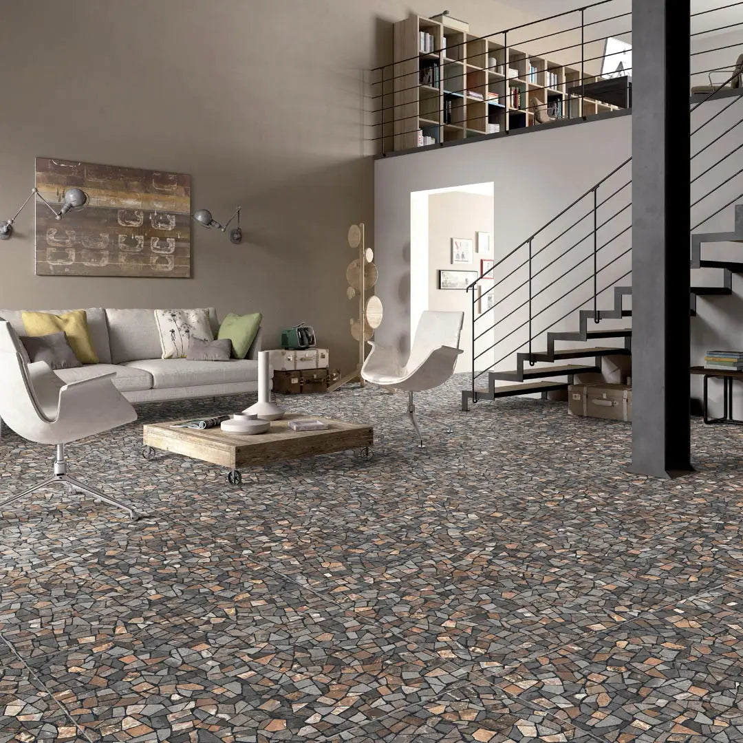 Bellagio Brown Porcelain Tile 24x48"