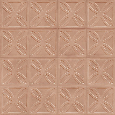 8x8 Amora 3D Structured Cotto porcelain tile