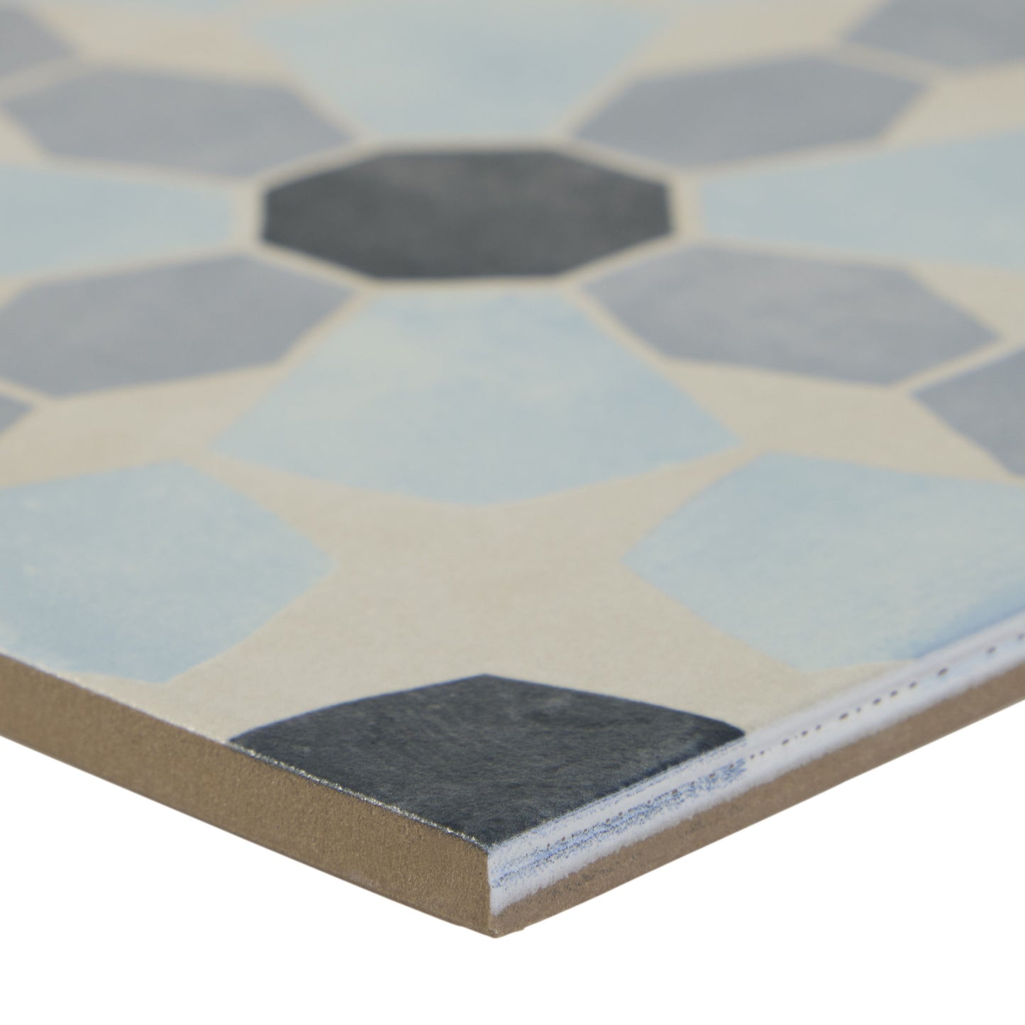 9x9 Festival Cold porcelain tile - Industry Tile