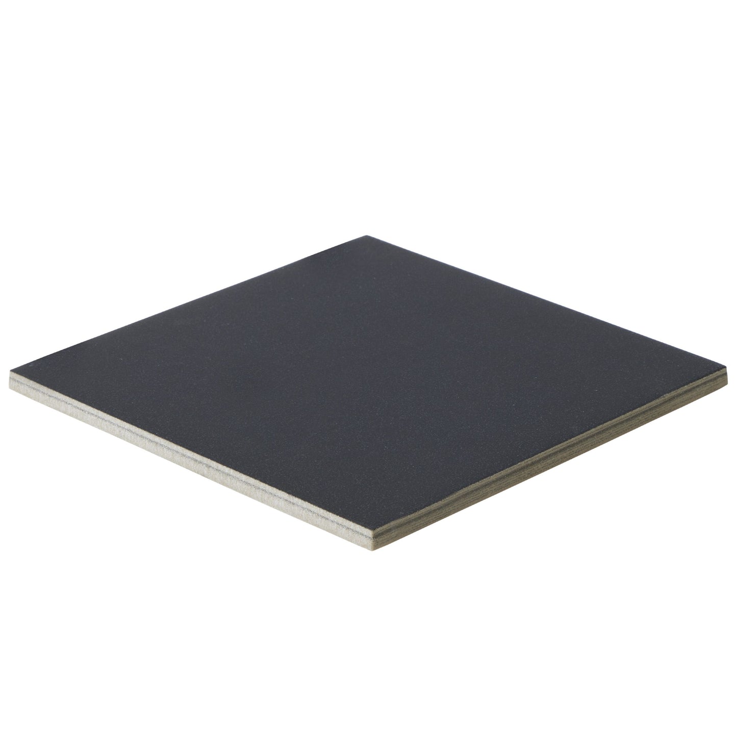 8x8 Black and White porcelain tile - Black - Industry Tile