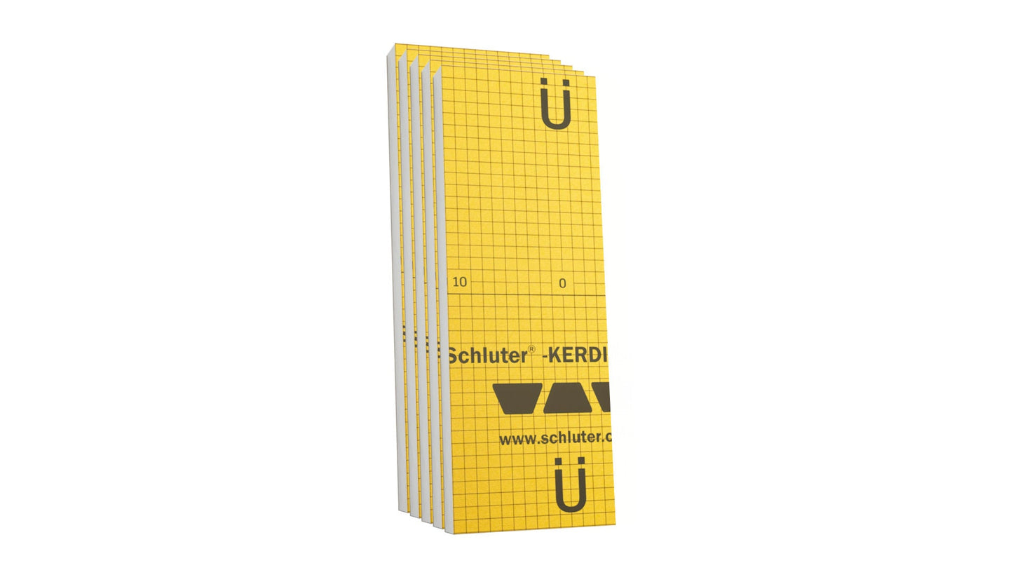 The Original 5 Pack with Orange XPS Waterproof Board 48x10x2