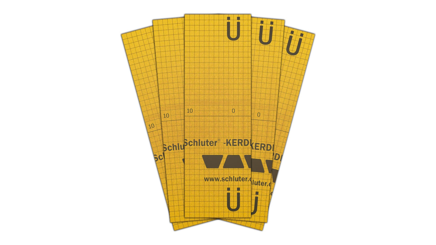The Original 5 Pack with Orange XPS Waterproof Board 48x10x2