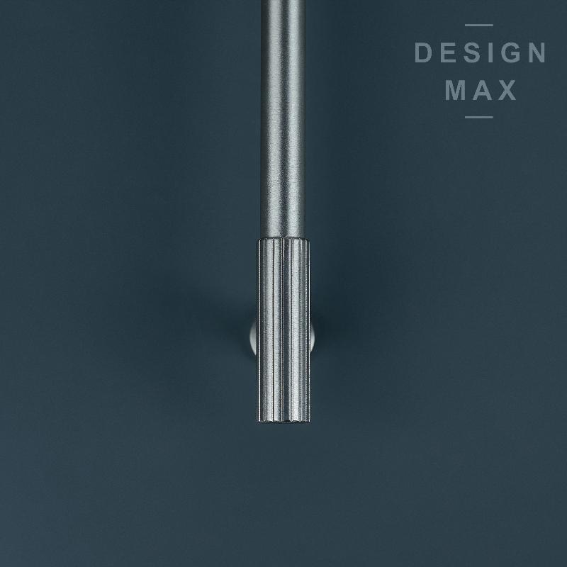 Signature Satin Silver Solid Brass Cabinet Pull