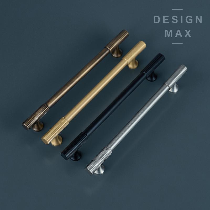 Signature Satin Silver Solid Brass Cabinet Pull