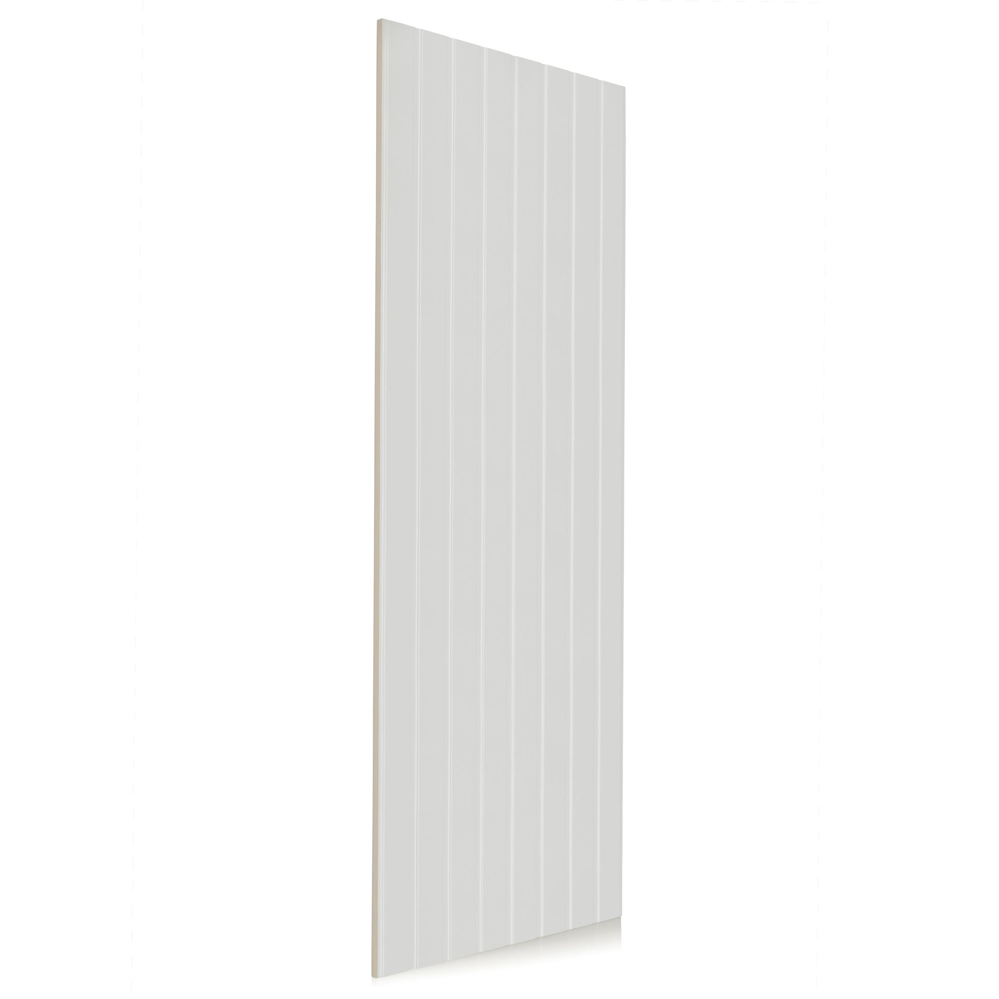 14x36 Shiplap White wood look wall tile - Industry Tile