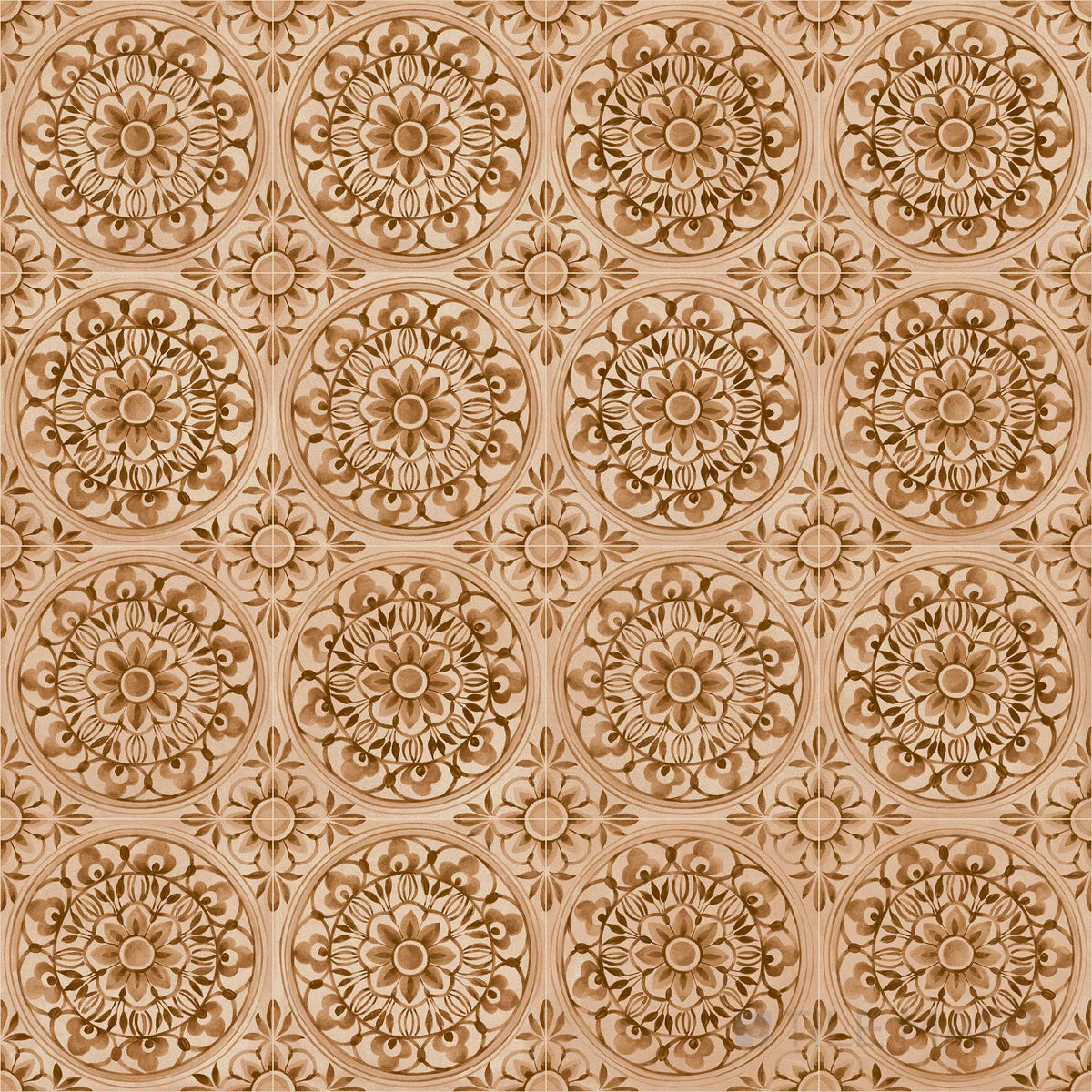 8x8 Amora Pizzo Biscotti porcelain tile