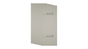 The Original Multi-Pack with wedi® Building Board 48x24x2