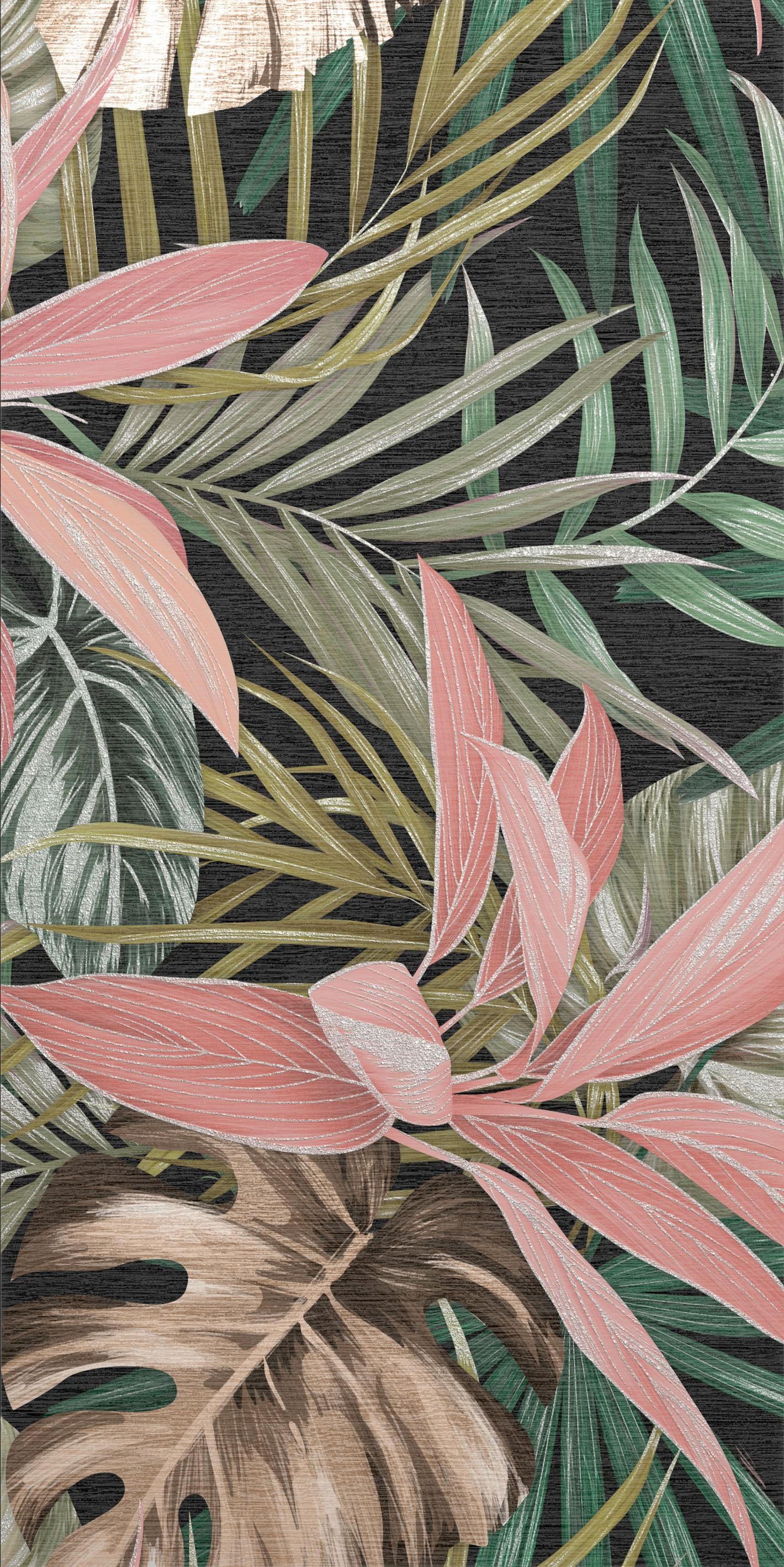 24x48 Botanical Rose porcelain tile ( 2 pcs / case) - Industry Tile