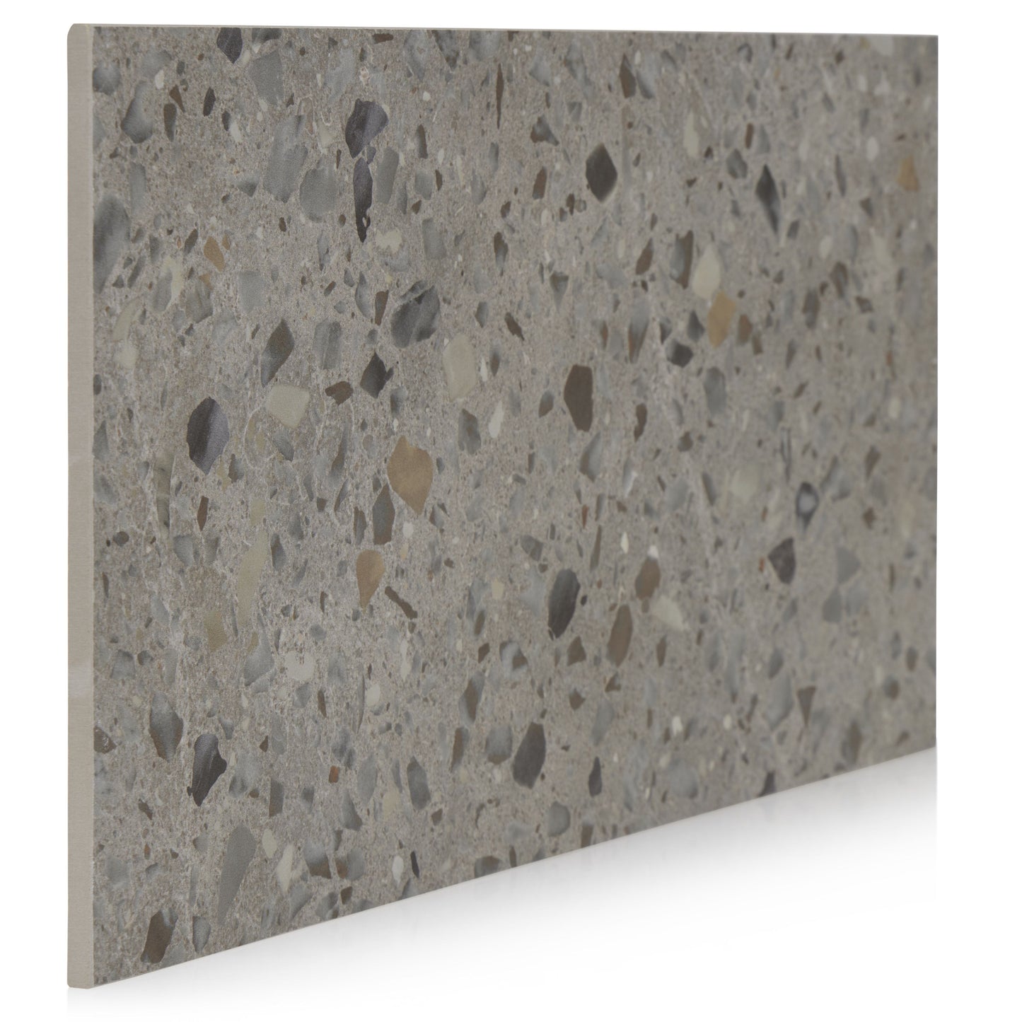12x24 Fragment Taupe matte porcelain tile - Industry Tile
