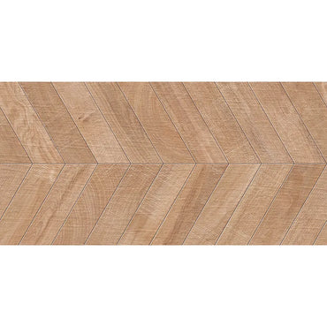 Chevron Natural Wood Look Porcelain Tile 24x48" - Tilevanity.com