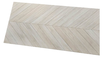 24x48 Chevron Cream Porcelain Tile