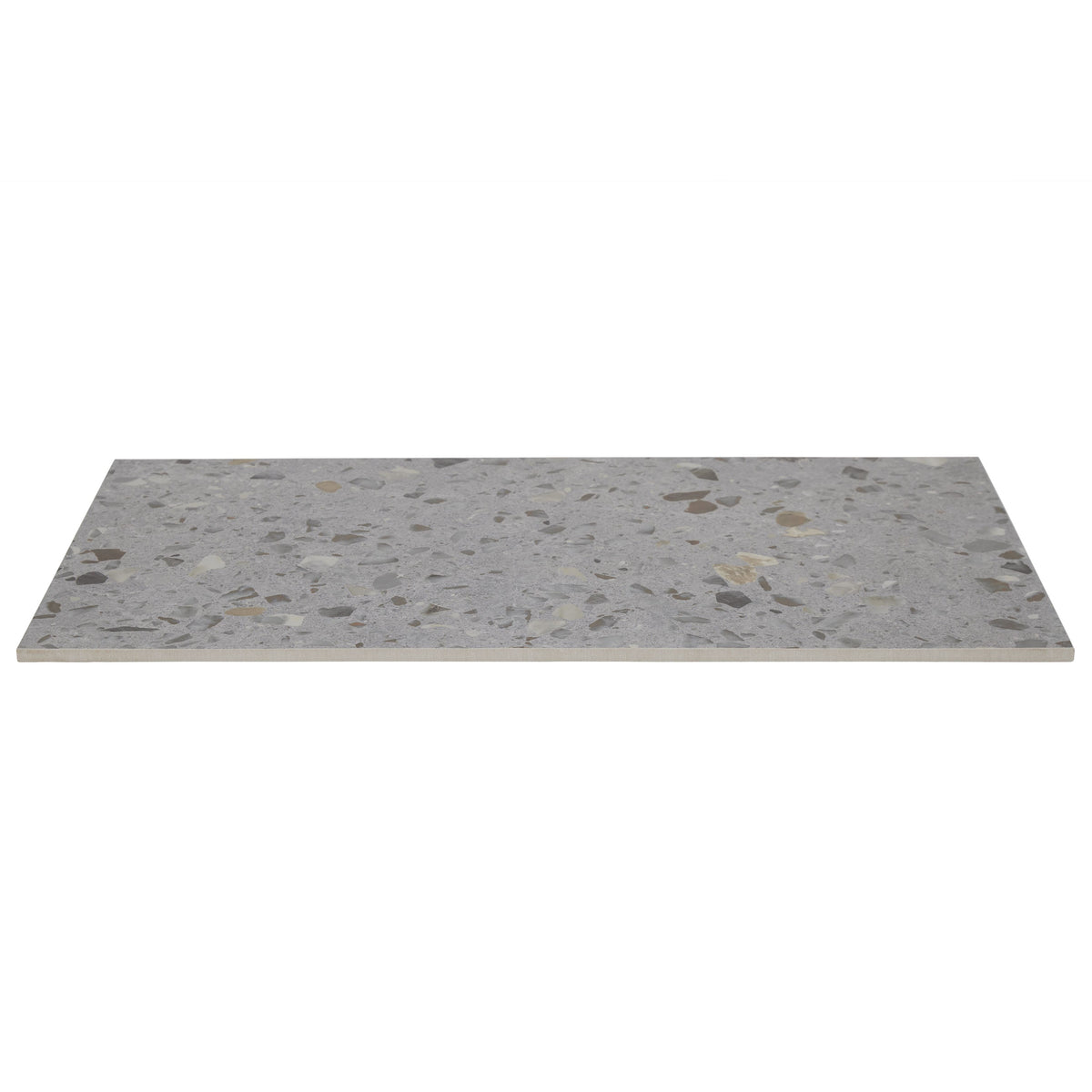 12x24 Fragment Gray matte porcelain tile | Industry Tile