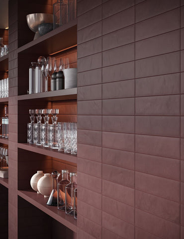 Mini Brick Porcelain Tile 2.5" x 9.5" | 8 Colors