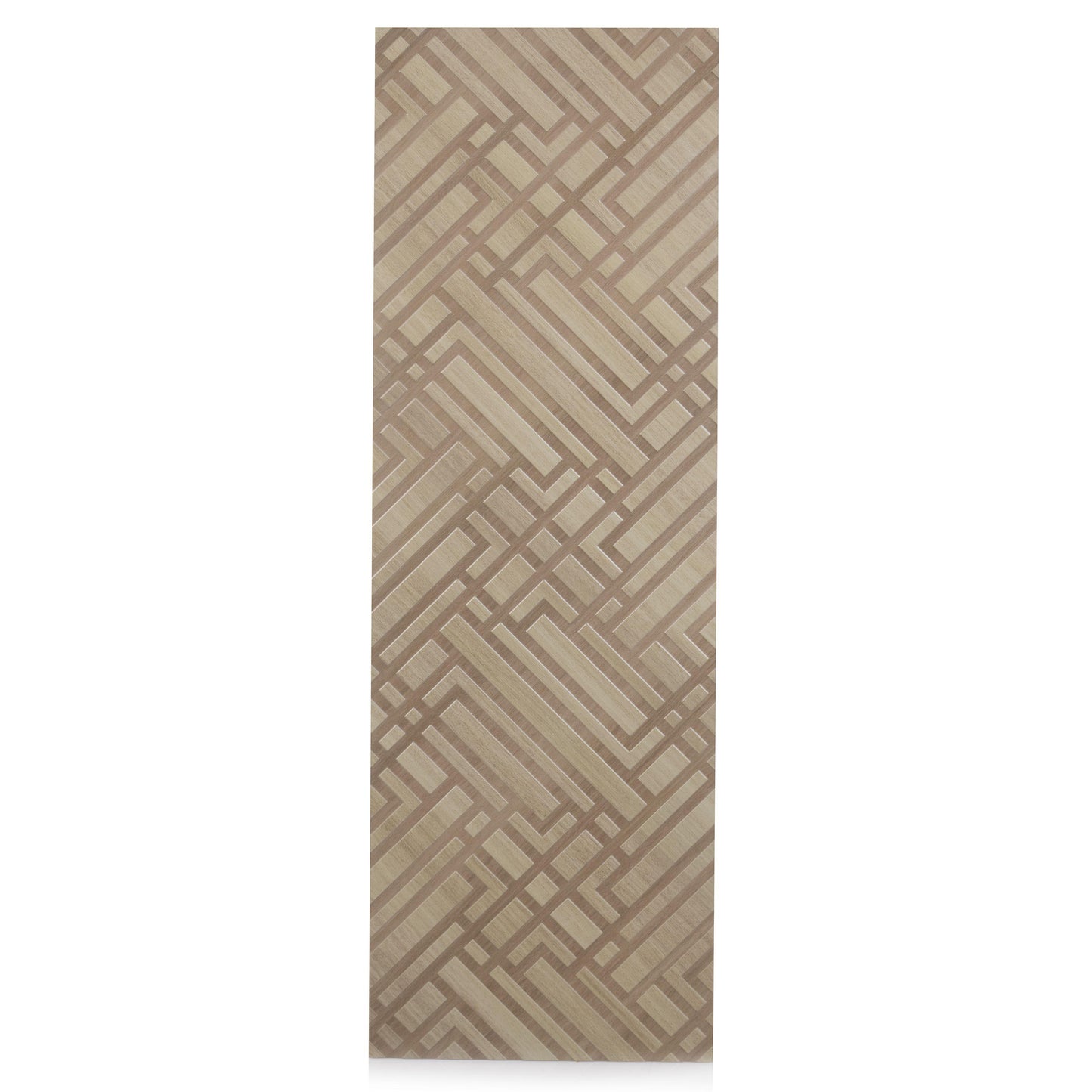 16x48 Wonderful Cross Designer Wood Look Crema wall tile - Industry Tile