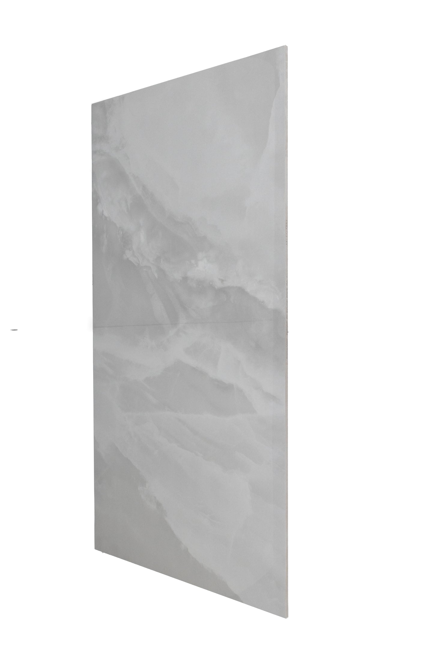 24x48 Onyx White polished porcelain tile