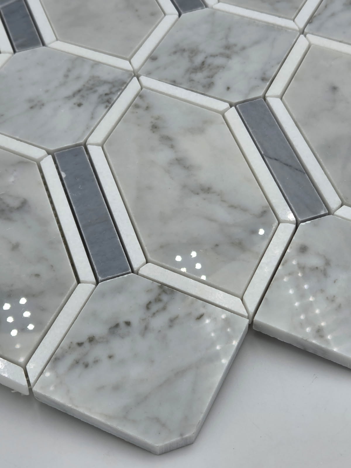 Industry Tile Natural Stone Waterjet Mosaic ( 5 pc per case) 2516