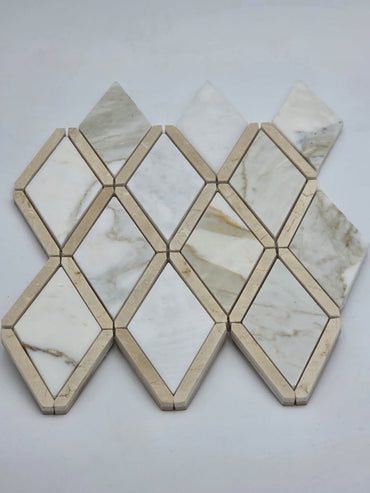 Industry Tile Natural Stone Waterjet Mosaic ( 5 pc per case) 2551