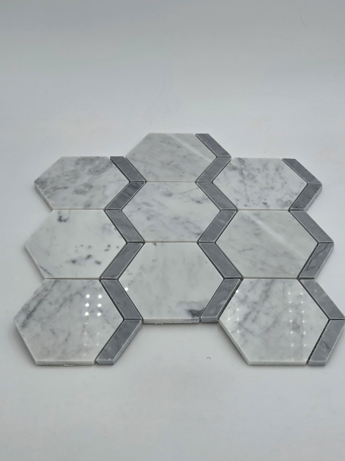 Industry Tile Natural Stone Waterjet Mosaic ( 5 pc per case) 1222