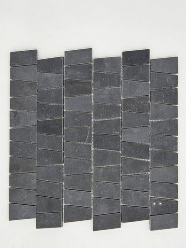 Industry Tile Natural Blue Basalt Stone Mosaic ( 11 pc per case) 6005