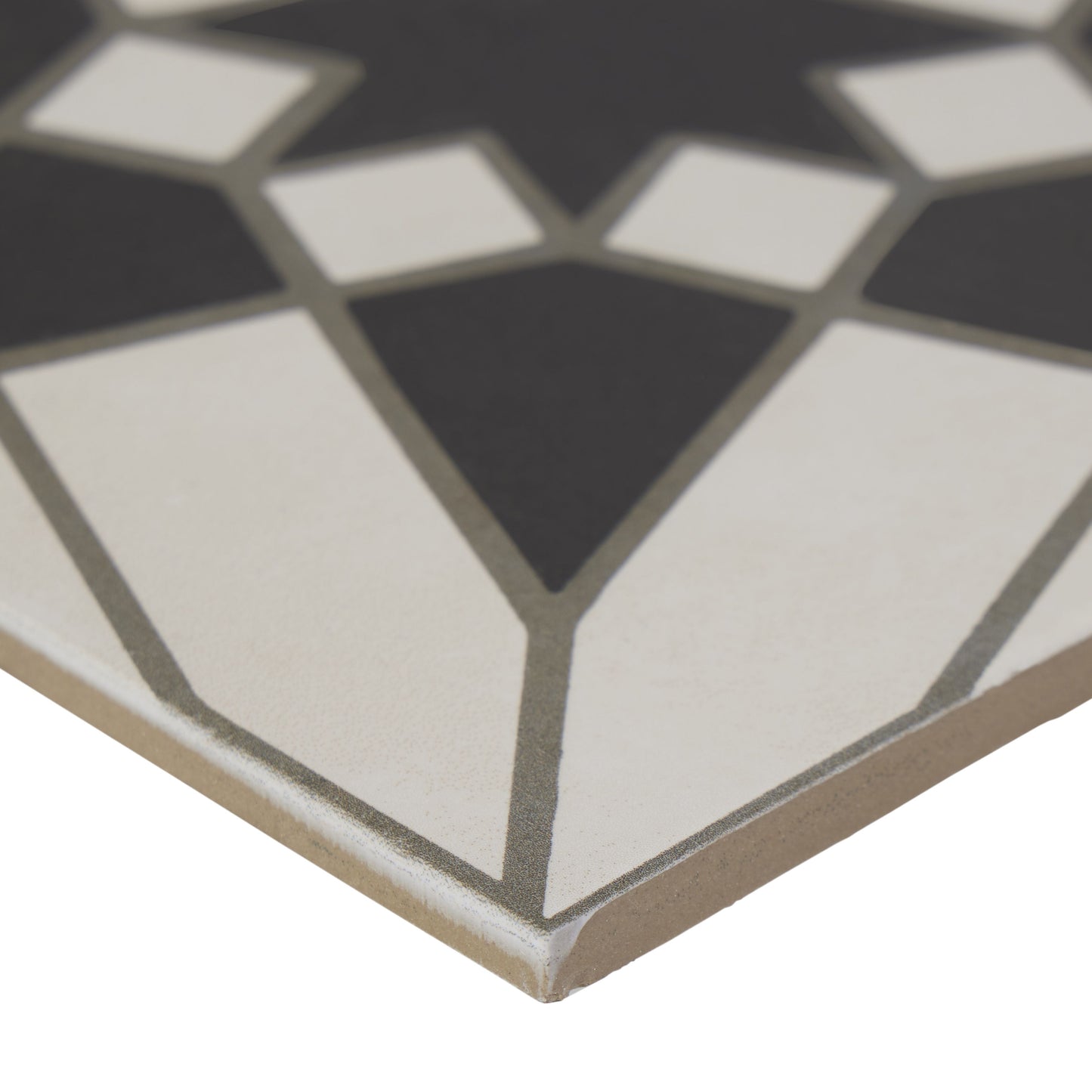 8x8 Splendor White porcelain tile - Industry Tile