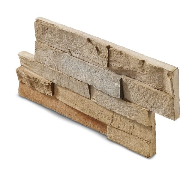 Royal Sabbia Cement Ledger Stone Wall - Industry Tile