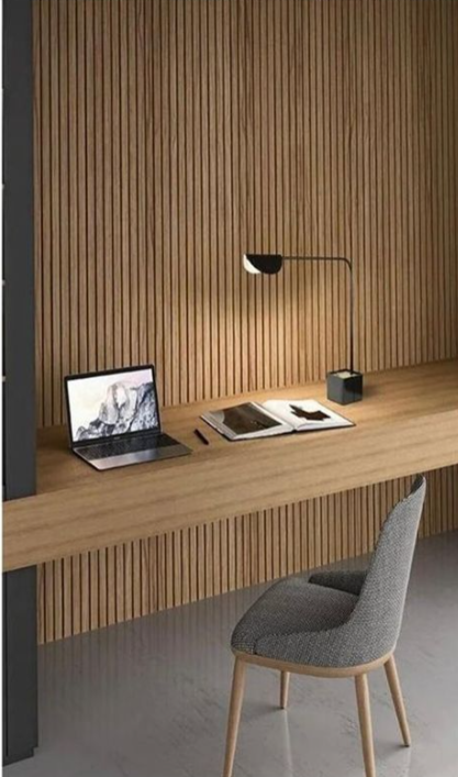Luxe Acoustic Delphi Oak 3D Slat Panel Wall Profile - MDF - Industry Tile