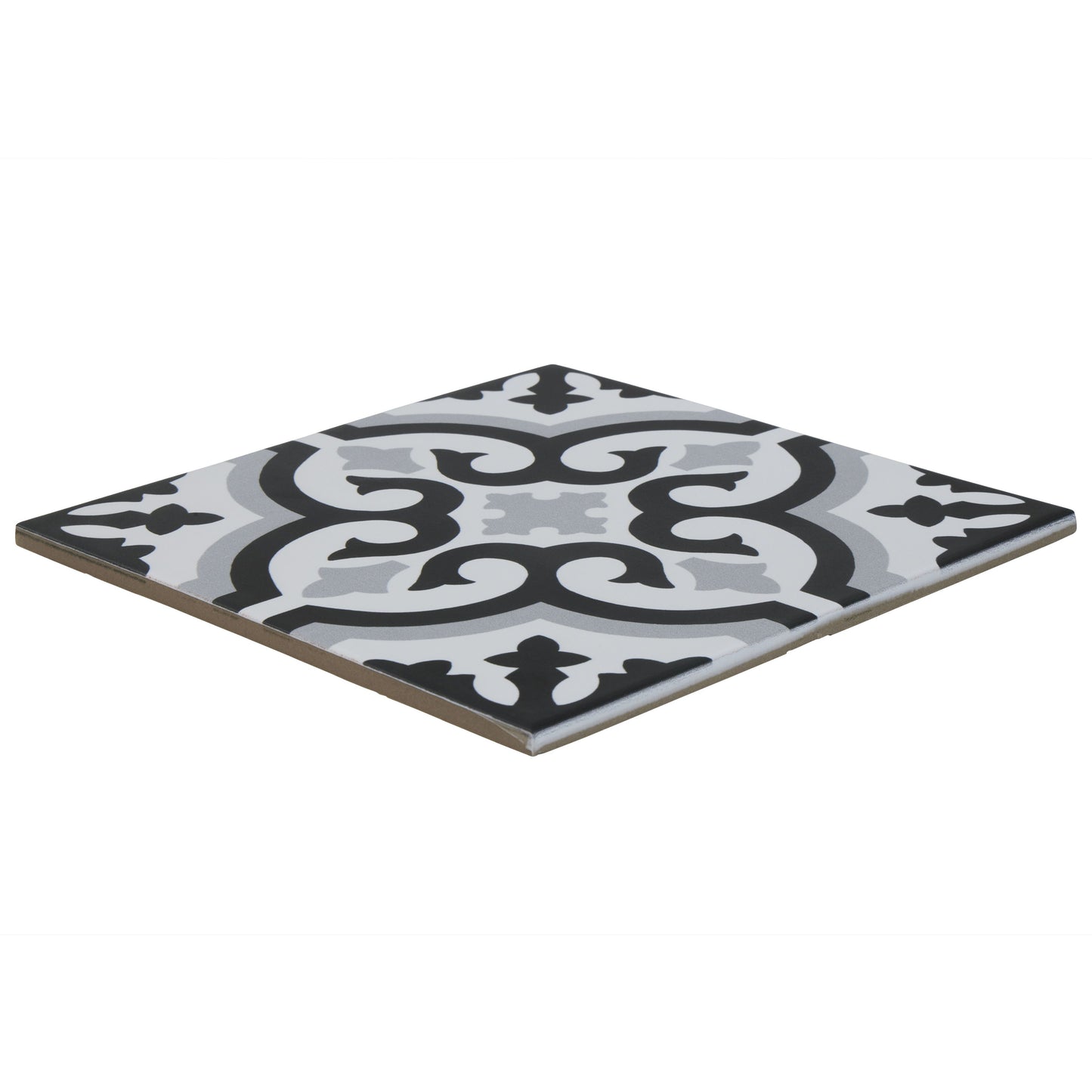9x9 Tradition Cosenza porcelain tile - Industry Tile