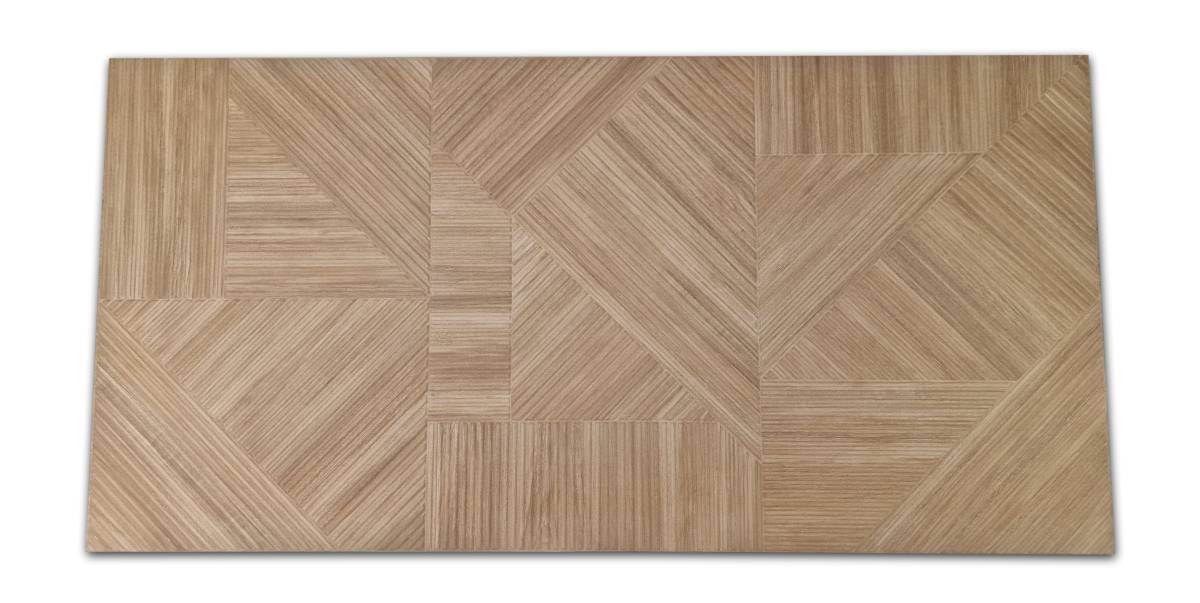 24x48 Designer 3d wood look porcelain tile - Honey - Industry Tile