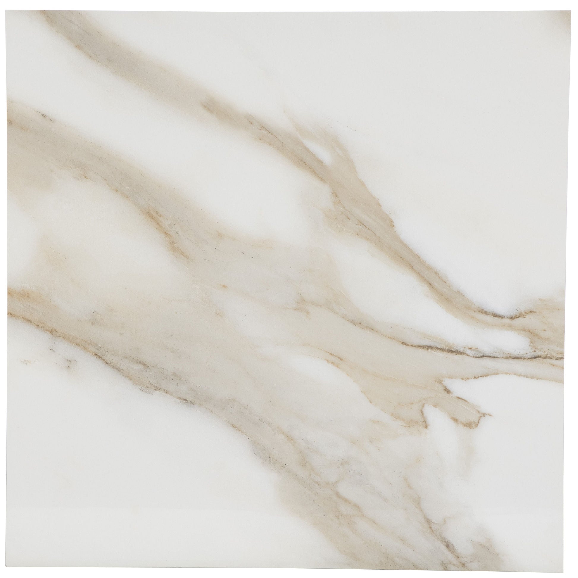 30x30 Calacatta Gold Polished porcelain tile - Industry Tile